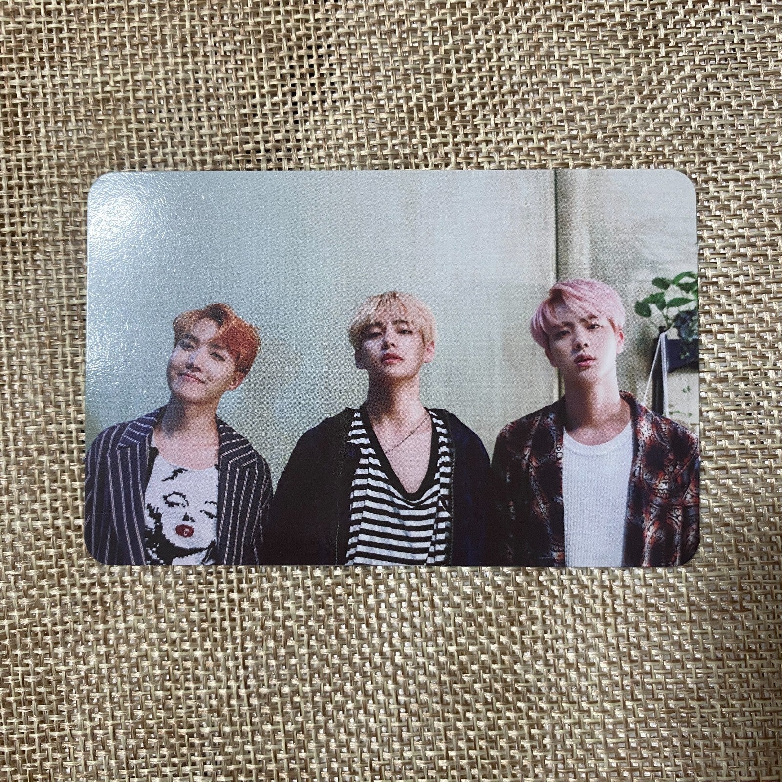 BTS V JIN J-HOPE [ Memories of 2016 DVD ] Official Photocard / New, Rare / Gift