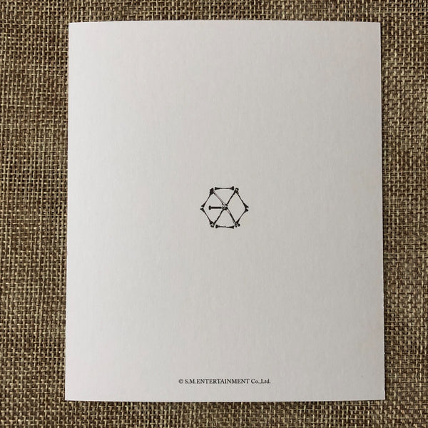 EXO SUHO [ EX'ACT ] Official Polaroid Photocard Set of 2 / Postcard / New / Gift