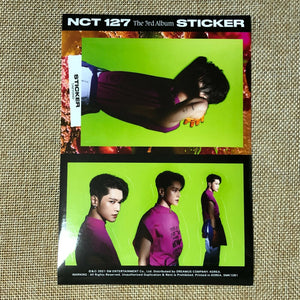 NCT 127 TAEYONG [ STICKER ] Official Sticker, STICKY Ver / New / Gift