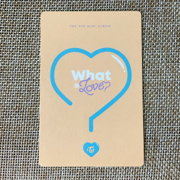 TWICE CHAEYOUNG [What is Love Pre-Order] Official Photocard, 5th Mini / Gift