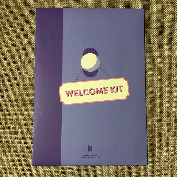 BTS [FESTA D-Day Calendar 8th] Official Welcome Kit Door Sign Sticker Dice /+G