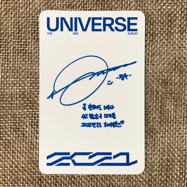 NCT 2021 JUNGWOO [ UNIVERSE ] Official Photocard, Jewel Case Ver. / New / Gift