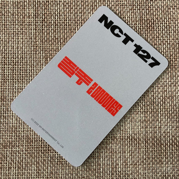 NCT 127 JOHNNY #2 [BADDIES Pop-Up Street] Official Trading Photocard / Gift