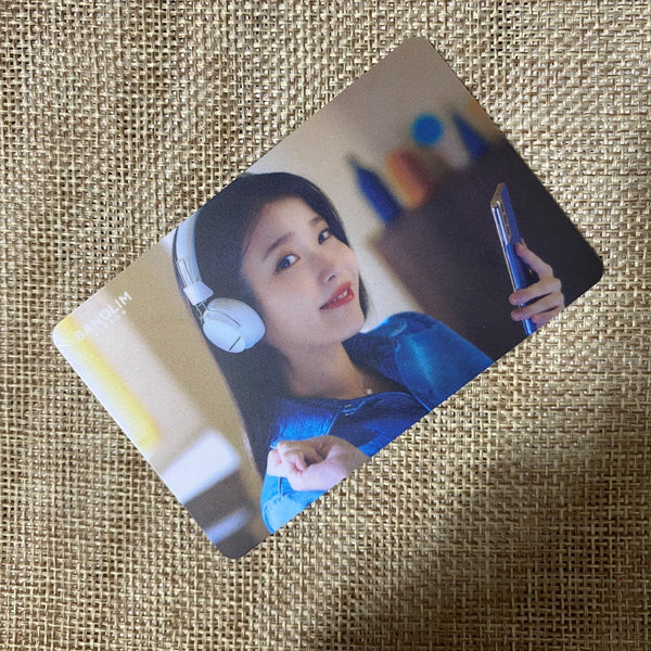 IU #7 [ BANOLIM Pizza ] Official AR Photocard, Limited / New, Rare / Gift