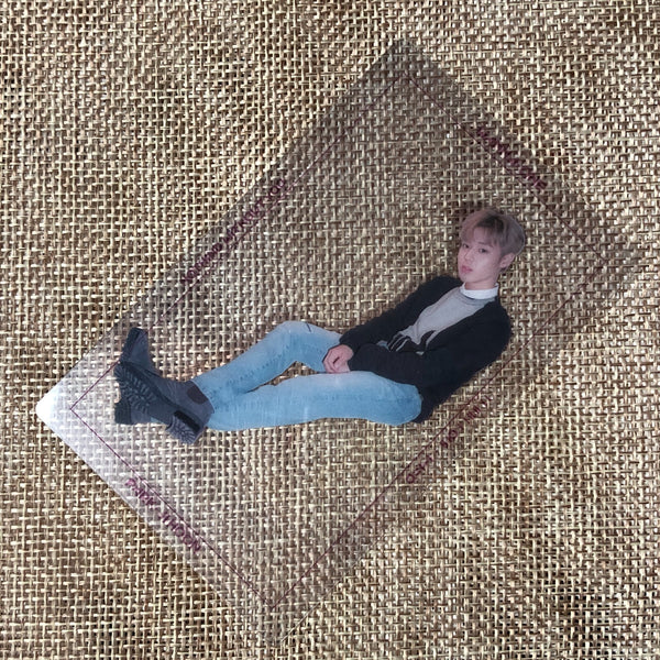 WANNA ONE PARK JIHOON [Nothing Without You] Official Transparent Photocard /+G