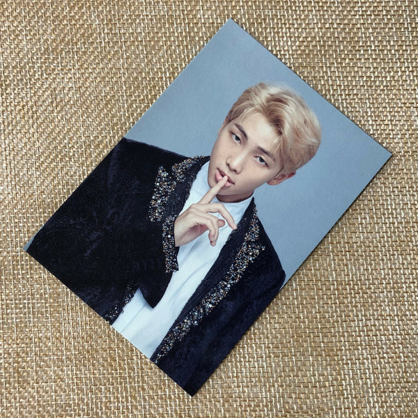 BTS RM 2/6 [ The Wings Tour Final Concert ] Official Mini Photocard / New / Gift