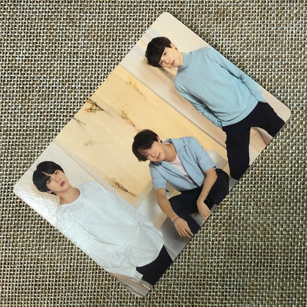 BTS JIN J-HOPE SUGA 5/12 [Love Yourself World Tour] Official Mini Photocard /+G