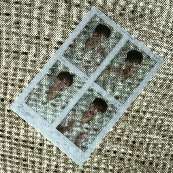 2PM JUN.K [HOTTEST 8th] Official Fanclub 4cut Film Photocard / New, Rare / Gift