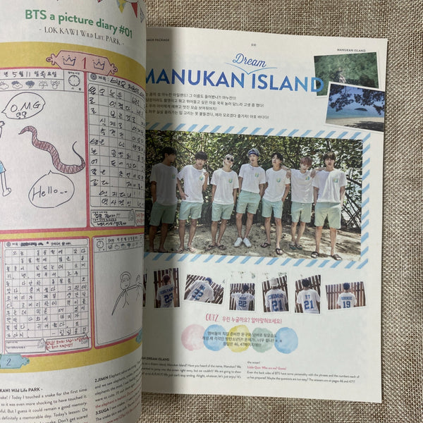 BTS 2015 Summer Package Official Set | DVD, Photobook, Stickers, Case, Fan /+GFT