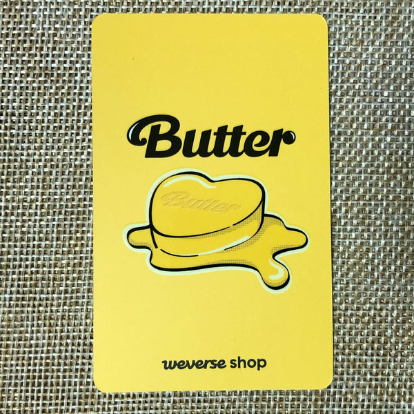 BTS JIN [ Butter Weverse Pre-Order ] Official Photocard / New / Gift