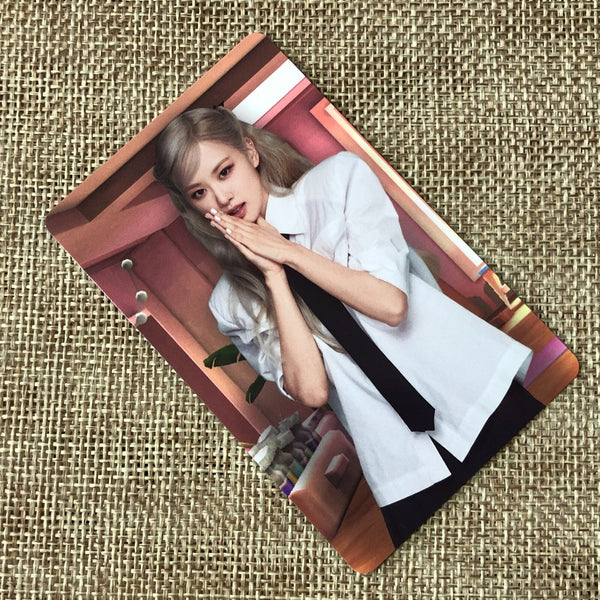 BLACKPINK ROSE [ THE GAME The Girls ] Official Photocard, Reve Ver. / New / Gift