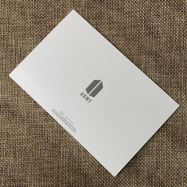 BTS GROUP [FANCLUB 4th ARMY Membership] Official Photocard Postcard / New / Gift
