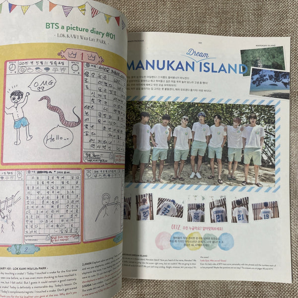 BTS 2015 Summer Package Official Set | DVD, Photobook, Stickers, Case, Fan /+GFT