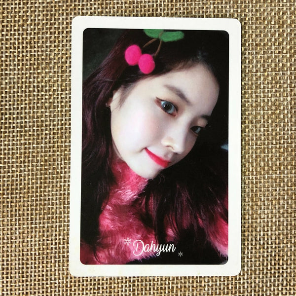 TWICE DAHYUN [ Merry & Happy Pre-Order Official Photocard ]1st Album / New /+GFT