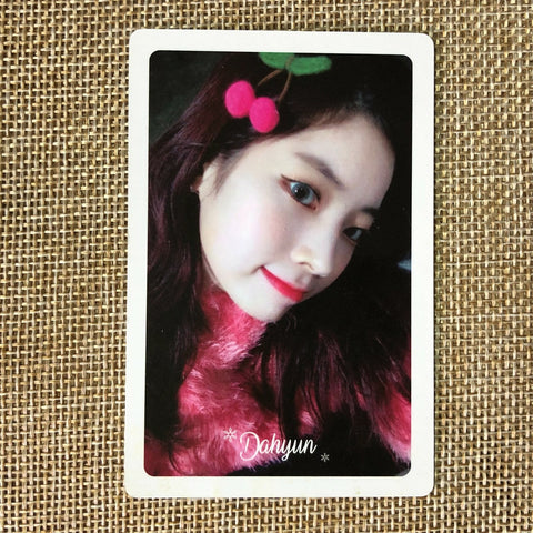 TWICE DAHYUN [ Merry & Happy Pre-Order Official Photocard ]1st Album / New /+GFT