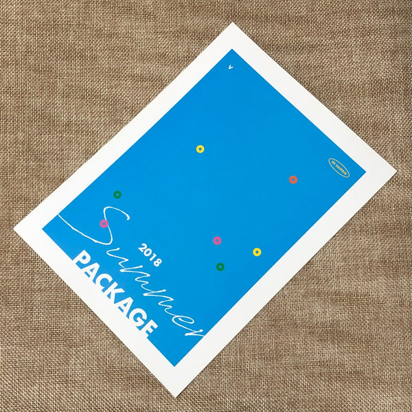 BTS V TAEHYUNG [Summer Package 2018 in Saipan] Official Mini Poster / New / Gift