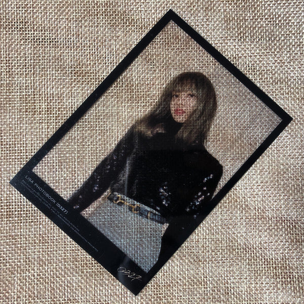 BLACKPINK LISA [0327 Photobook 1st Limited] Official Photocard Set / New / Gift