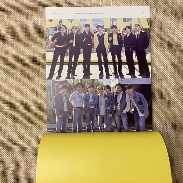 BTS [ 2021 Memories DVD Today's BTS Book ] Photobook / New, Rare / Gift
