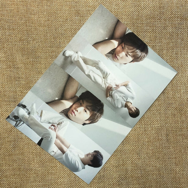 Nu'est JR #2 [ THE TABLE ] Official Folding Photo Card, 7th Mini / New / Gift