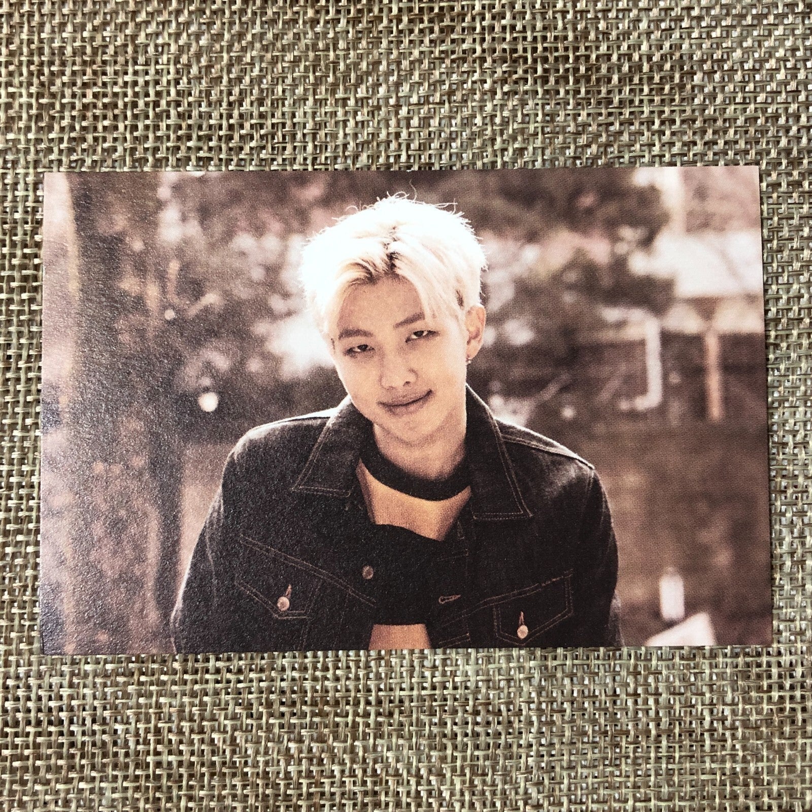 BTS RAP MONSTER RM 1/7 [ 2nd Muster ZIP CODE 22920 Official Mini Photocard ]N/+G