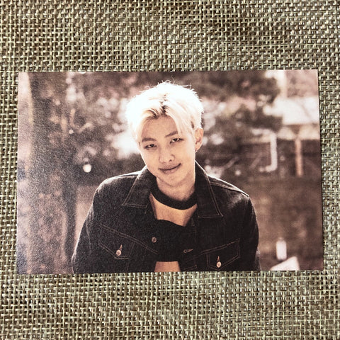 BTS RAP MONSTER RM 1/7 [ 2nd Muster ZIP CODE 22920 Official Mini Photocard ]N/+G