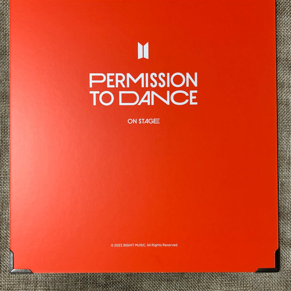 BTS SUGA [ PERMISSION TO DANCE PTD ] Official Premium Photo / New / Gift