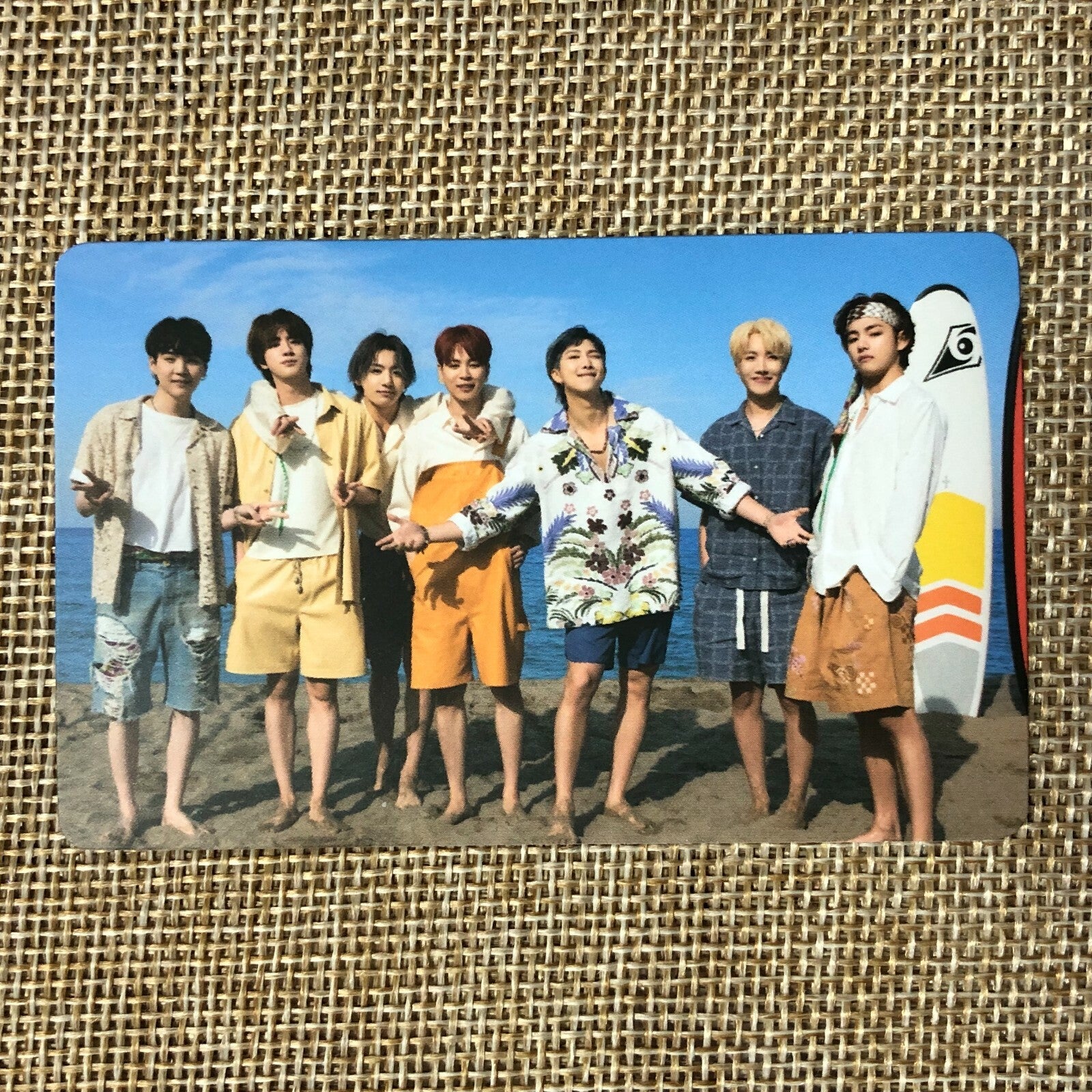 BTS GROUP [ Butter Peaches Ver ] Official Photocard / New / Gift