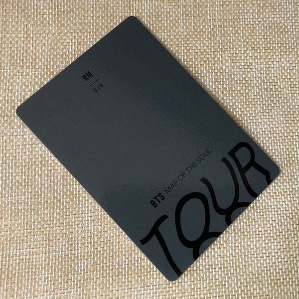 BTS RM 5/8 [ Map Of The Soul Tour ] Official Mini Photocard / New / Gift
