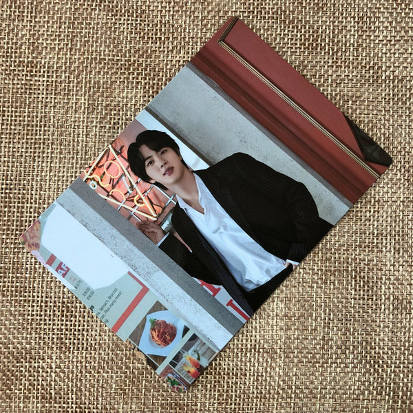 BTS JIN 2/4 [PTD PERMISSION TO DANCE ON STAGE] Official Mini Photocard / Gift