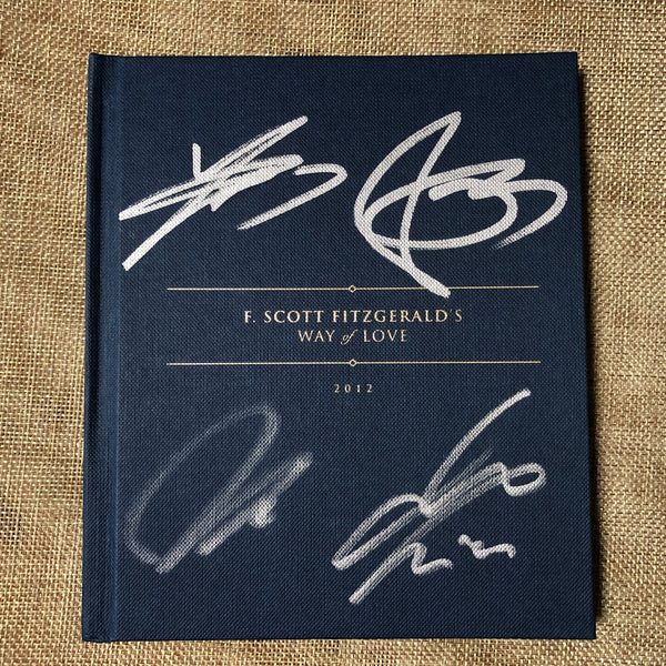 2AM HAND SIGNED [F. Scott Fitzgerald's Way of Love] Album Autographed Promo /+G