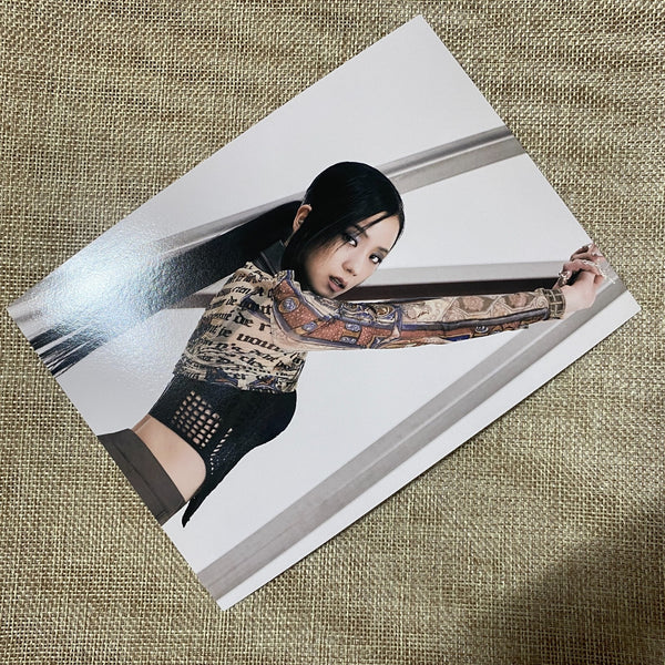 BLACKPINK JISOO #3 [Born Pink] Official Large Photocard Postcard, Box Ver. /+G