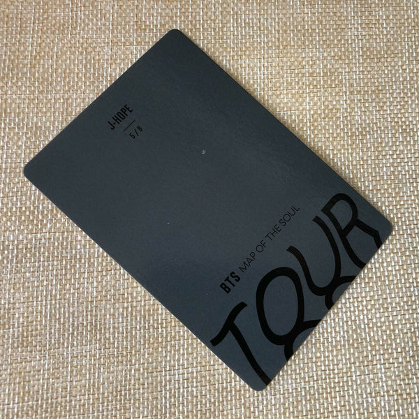 BTS J-HOPE 5/8 [ Map Of The Soul Tour ] Official Mini Photocard / New / Gift