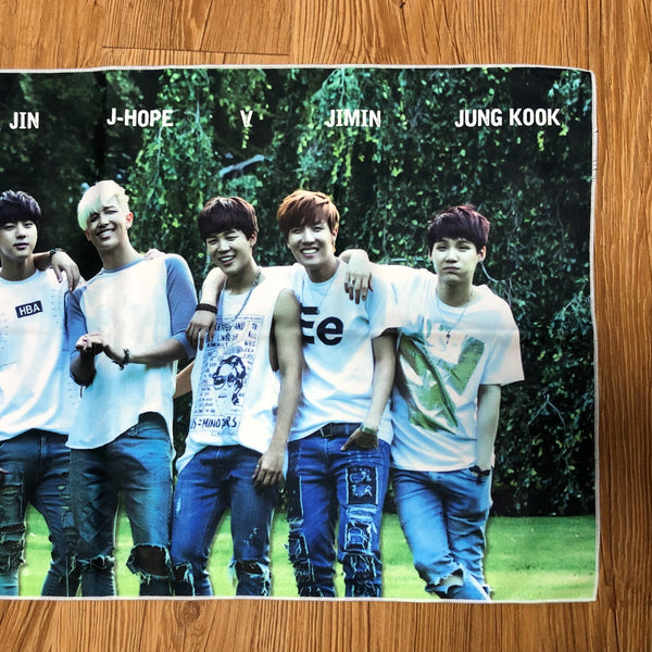 BTS GROUP [ 2nd Muster ZIP CODE 17520 ] Official Goods Slogan / New, Rare / Gift