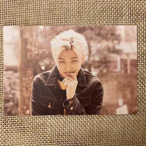 BTS RM 6/7 [ ARMY 2nd Muster ZIP CODE 22920 Official Mini Photocard ] NEW/+G