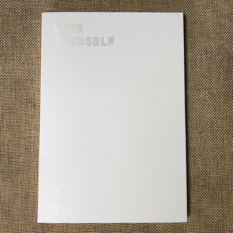 BTS [ Love Yourself HER Album LOVE ] Photobook + CD / NO Photocard / New / Gift