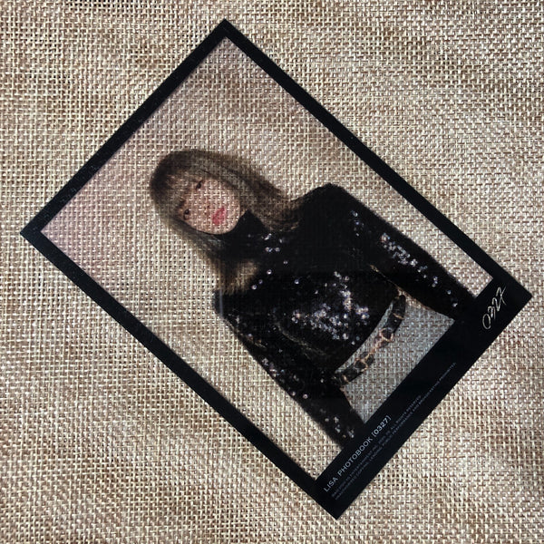 BLACKPINK LISA [0327 Photobook 1st Limited] Official Photocard Set / New / Gift