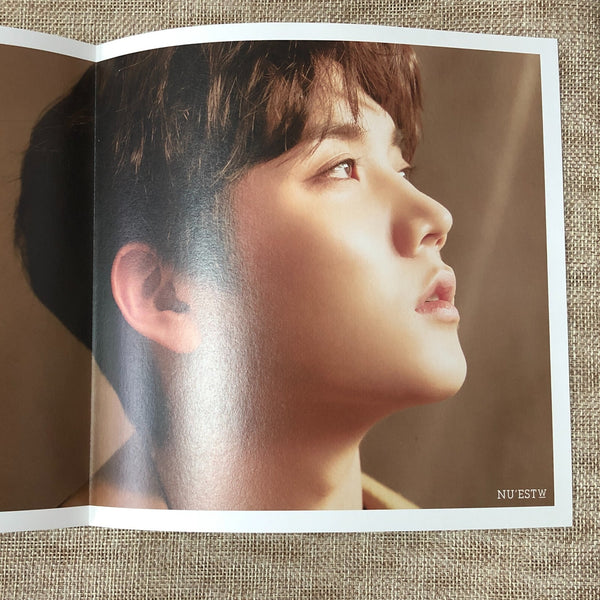 Nu'est W REN #1 [ W.HERE ] Official Poster / New, Rare / Gift