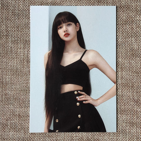 BLACKPINK LISA #2 [ THE ALBUM ] Official Postcard, 1st Full Album / New / Gift