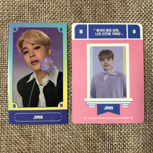 BTS JIMIN [FESTA D-Day Calendar 8th Anniversary] Official Photocard Set / Gift