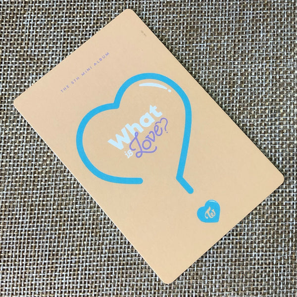 TWICE JEONGYEON [What is Love Pre-Order] Official Photocard, 5th Mini / Gift