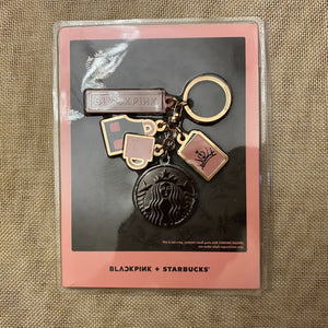BLACKPINK [ Blackpink X Starbucks Limited ] Official Keychain / New, Rare / Gift