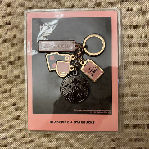 BLACKPINK [ Blackpink X Starbucks Limited ] Official Keychain / New, Rare / Gift