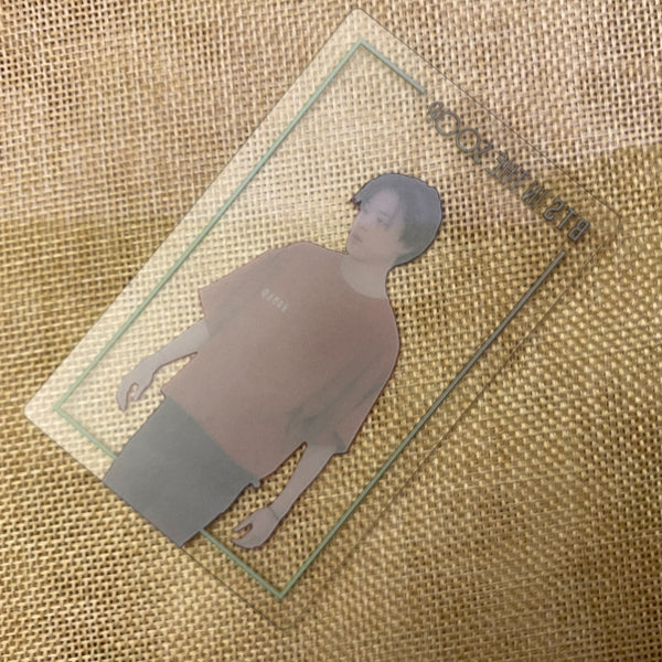 BTS JIMIN [ IN THE SOOP ] Official Transparent Clear Photocard, Early Bird / GFT