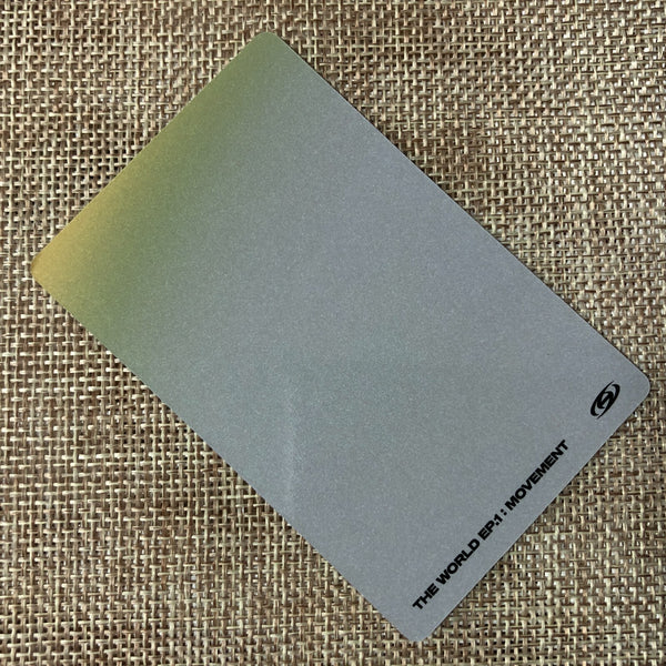 ATEEZ JONGHO [THE WORLD EP.1 : MOVEMENT] Official Photocard, Diary Ver. / Gift