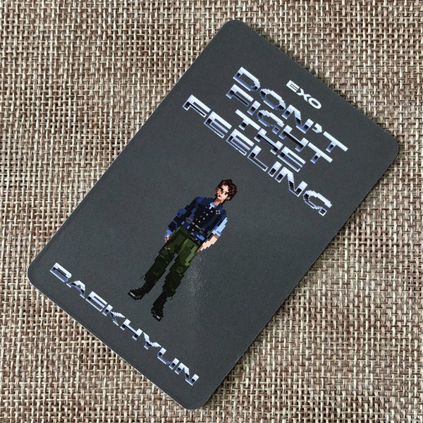 EXO BAEKHYUN [Don't Fight the Feeling] Official ID Photocard, Expansion / Gift