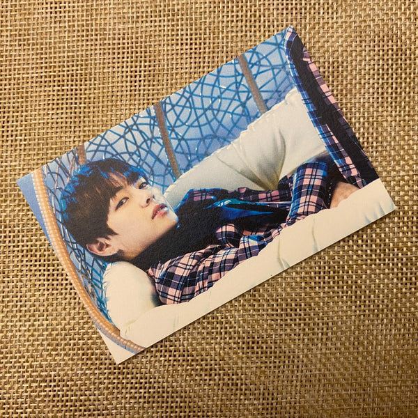 BTS V 6/8 [The Wings Tour Final Concert] Official Mini Photocard / New, Rare /+G