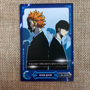 Solo Leveling SL 049 C Card | Korean Webtoon | Official D&C Media | New, +Gift