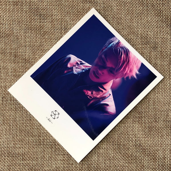 EXO KAI [ EX'ACT ] Official Polaroid Photocard Set of 2, Postcard / New / Gift