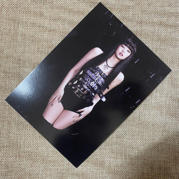 BLACKPINK JENNIE #1 [Born Pink] Official Large Photocard Postcard, Box Ver. /+G
