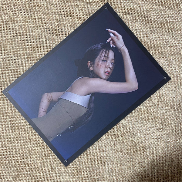 BLACKPINK JISOO #2 [How you like that] Official Postcard, Special Ed. / Gift